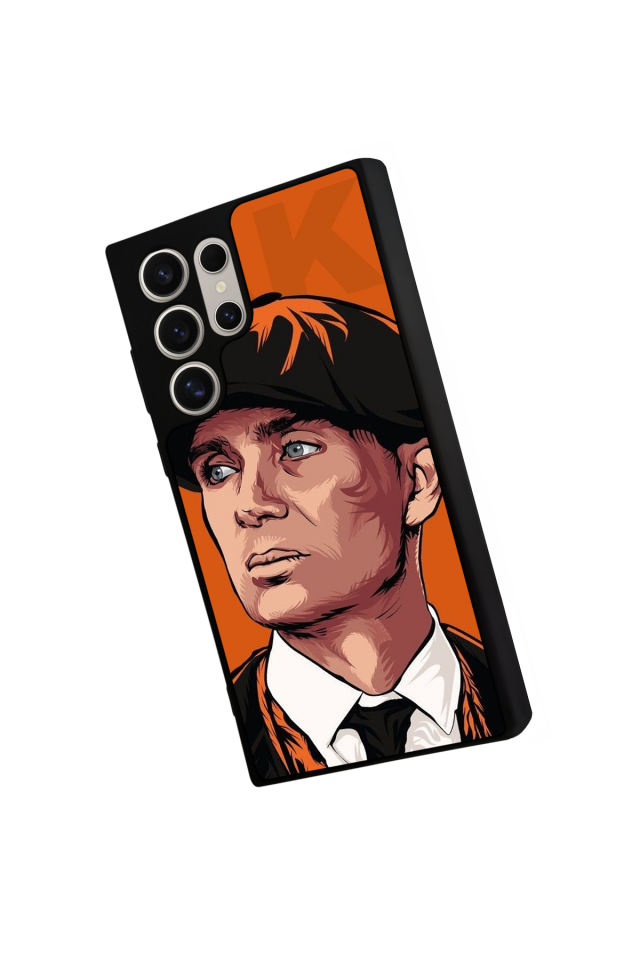 Samsung Galaxy S23 Ultra Uyumlu Peaky Blinders Tasarımlı Glossy Premium Kılıf