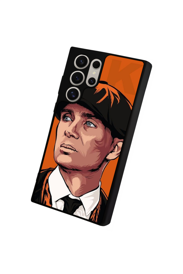Samsung Galaxy S23 Ultra Uyumlu Peaky Blinders Tasarımlı Glossy Premium Kılıf