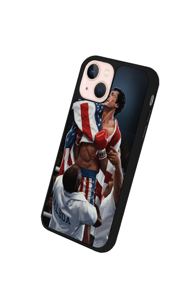 iPhone 13/14 Uyumlu Rocky Tasarımlı Glossy Premium Kılıf