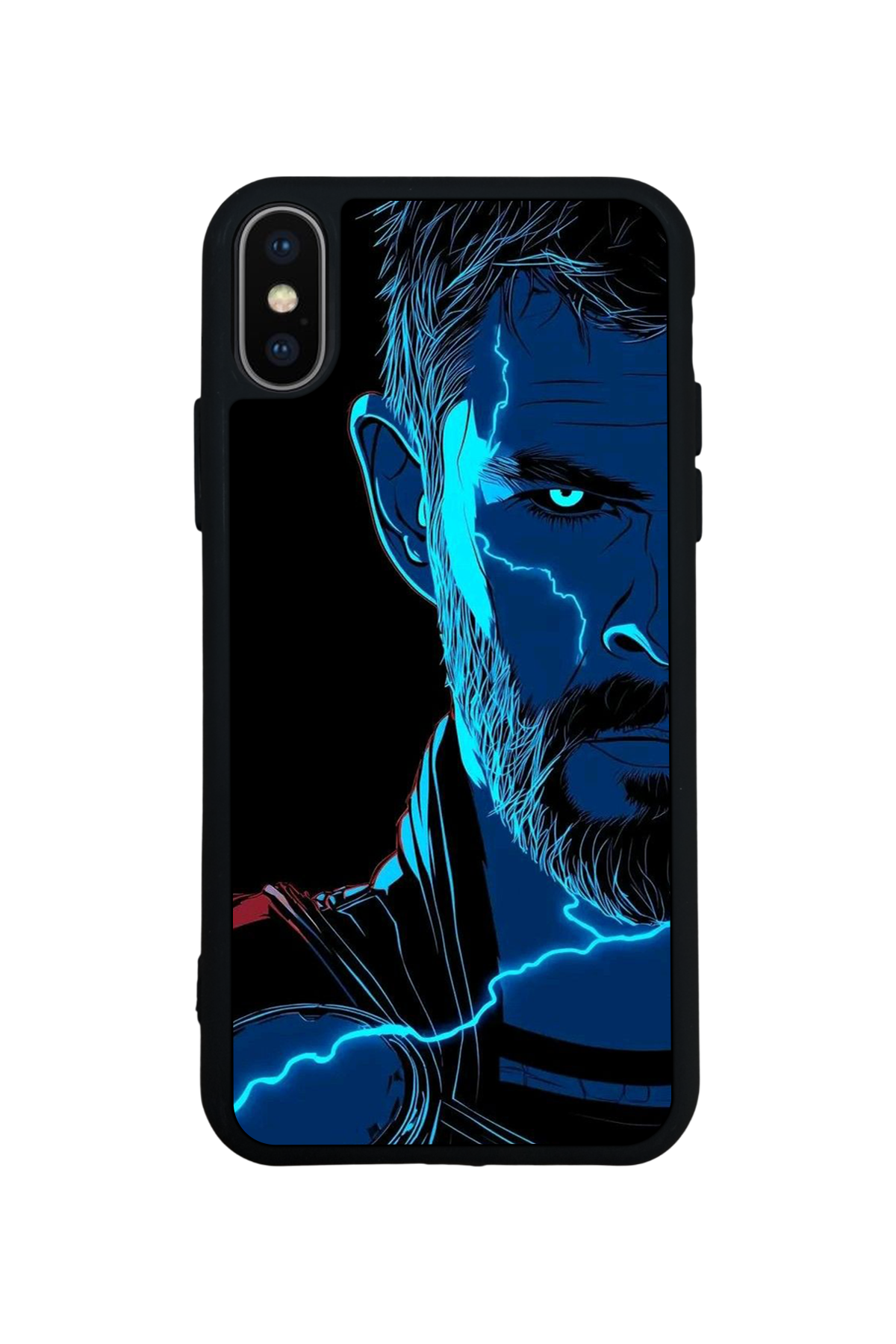 iPhone X/ XS Uyumlu Thor Tasarımlı Glossy Premium Kılıf