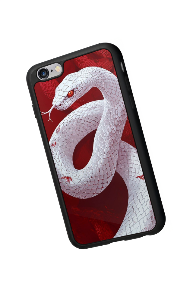 iPhone 6s Plus Uyumlu Yılan Tasarımlı Glossy Premium Kılıf