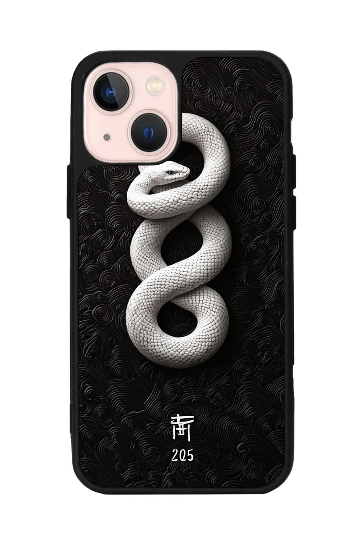 iPhone 15 Plus Uyumlu Yılan Tasarımlı Glossy Premium Kılıf
