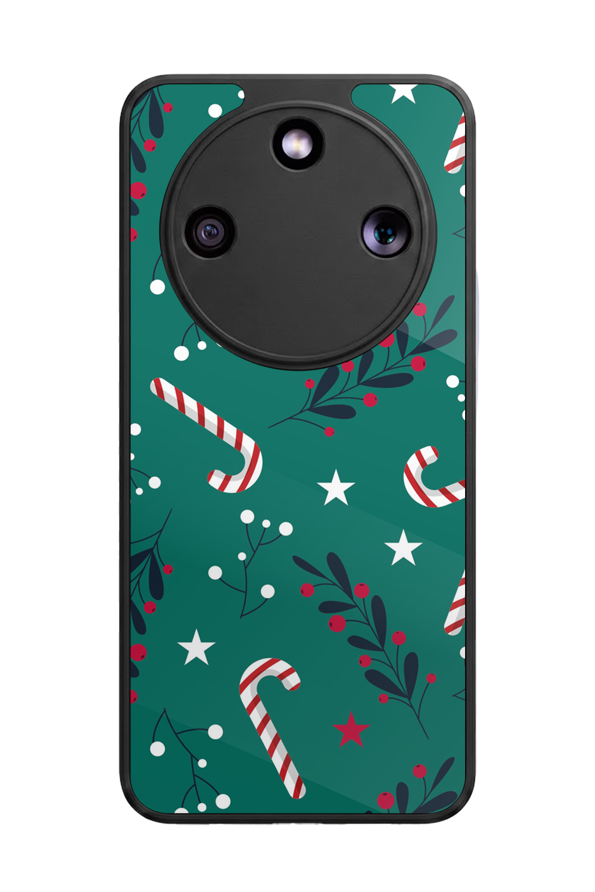 Honor Magic 8 Lite Uyumlu Yilbasi Christmas Tasarımlı Glossy Premium Kılıf