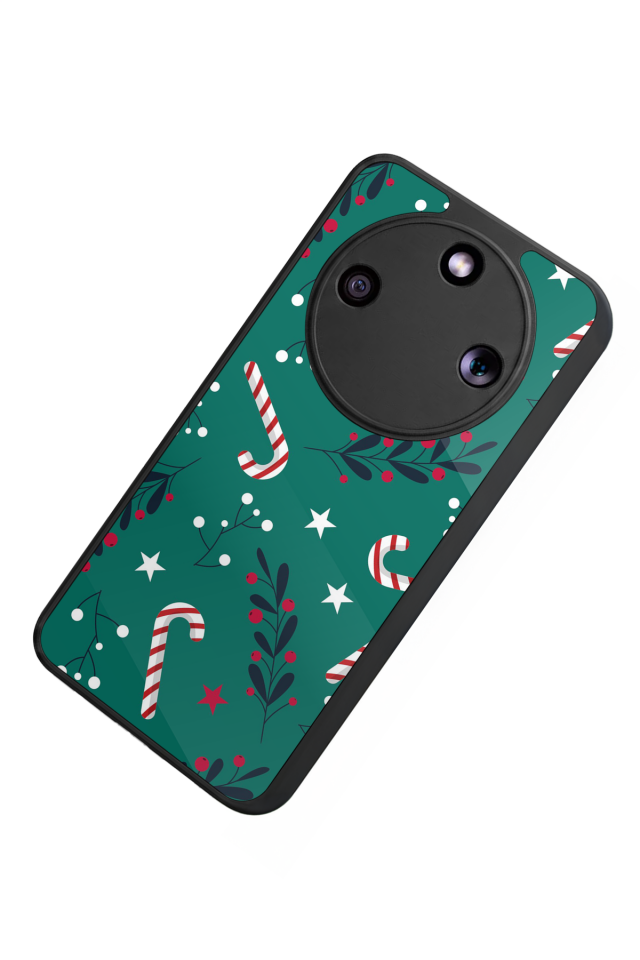 Honor Magic 8 Lite Uyumlu Yilbasi Christmas Tasarımlı Glossy Premium Kılıf