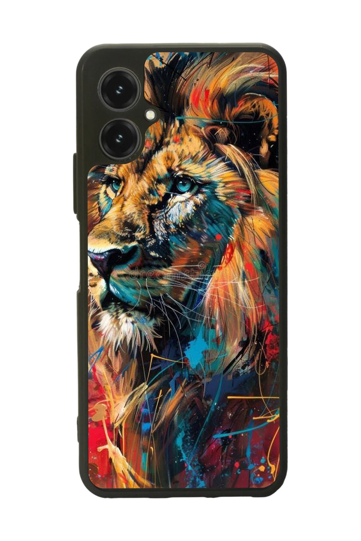 Omix X5 Uyumlu Aslan Tasarımlı Glossy Premium Kılıf