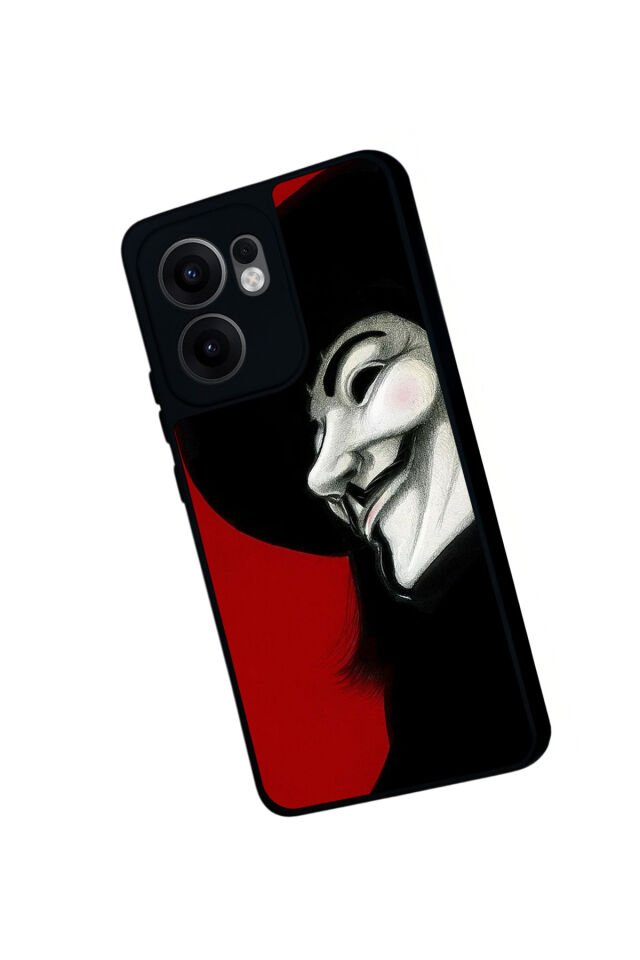 Oppo Reno 13F Uyumlu Vendetta Tasarımlı Glossy Premium Kılıf