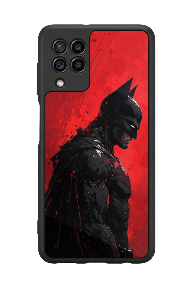 Samsung Galaxy M32 Uyumlu Batman Tasarımlı Glossy Premium Kılıf
