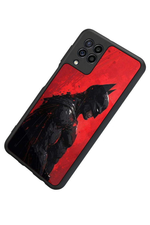 Samsung Galaxy M32 Uyumlu Batman Tasarımlı Glossy Premium Kılıf