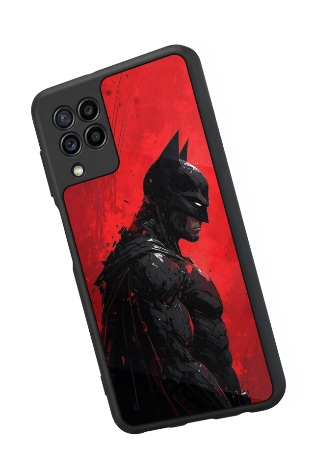 Samsung Galaxy M32 Uyumlu Batman Tasarımlı Glossy Premium Kılıf