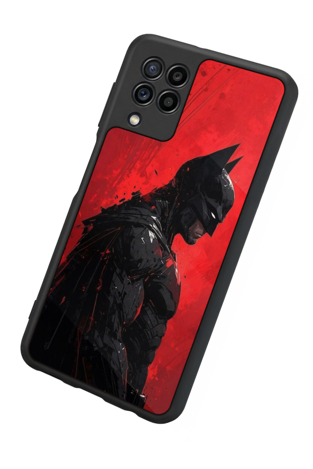 Samsung Galaxy M32 Uyumlu Batman Tasarımlı Glossy Premium Kılıf