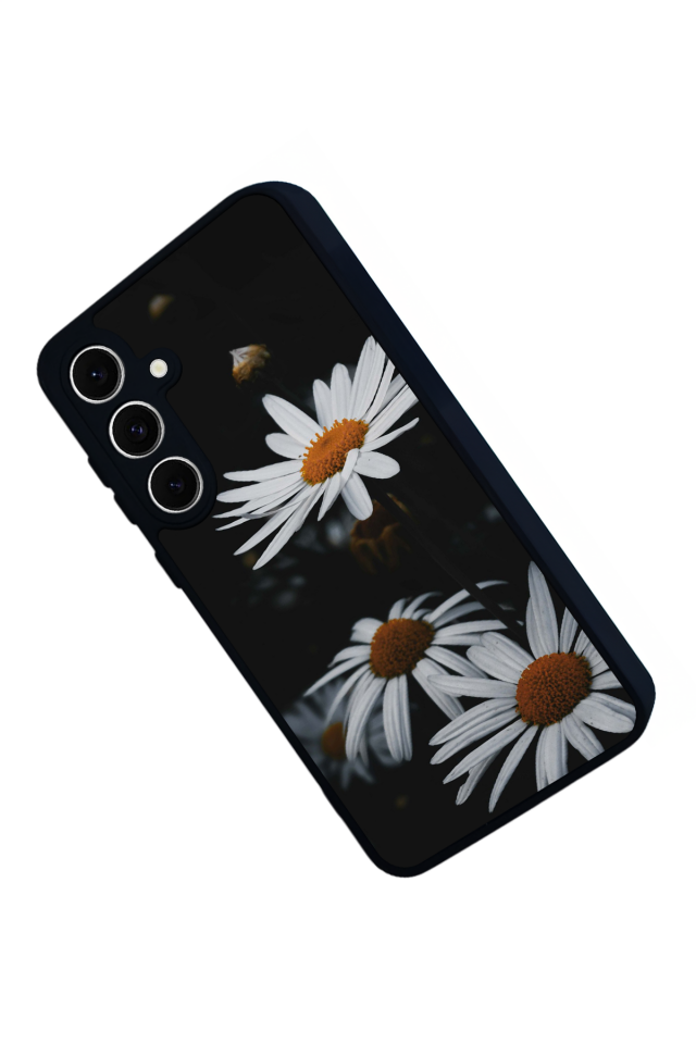 Samsung Galaxy A16 Uyumlu Cicek Tasarımlı Glossy Premium Kılıf