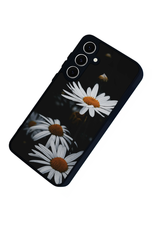 Samsung Galaxy A16 Uyumlu Cicek Tasarımlı Glossy Premium Kılıf