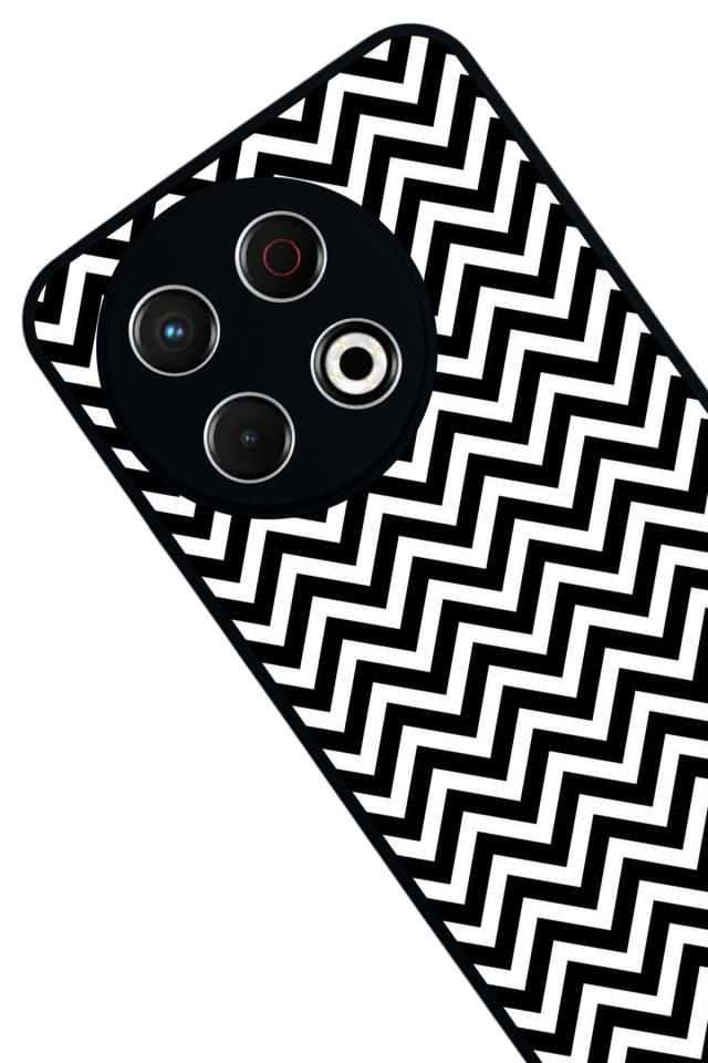 Tecno Spark 30 Pro Uyumlu Çizgi Sanatı Tasarımlı Glossy Premium Kılıf