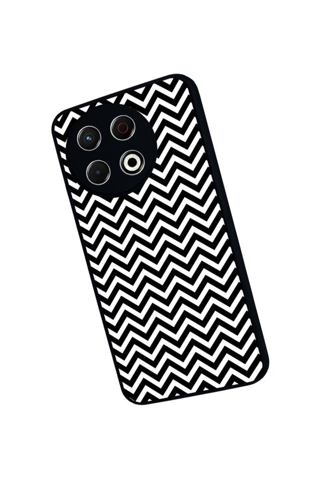 Tecno Spark 30 Pro Uyumlu Çizgi Sanatı Tasarımlı Glossy Premium Kılıf