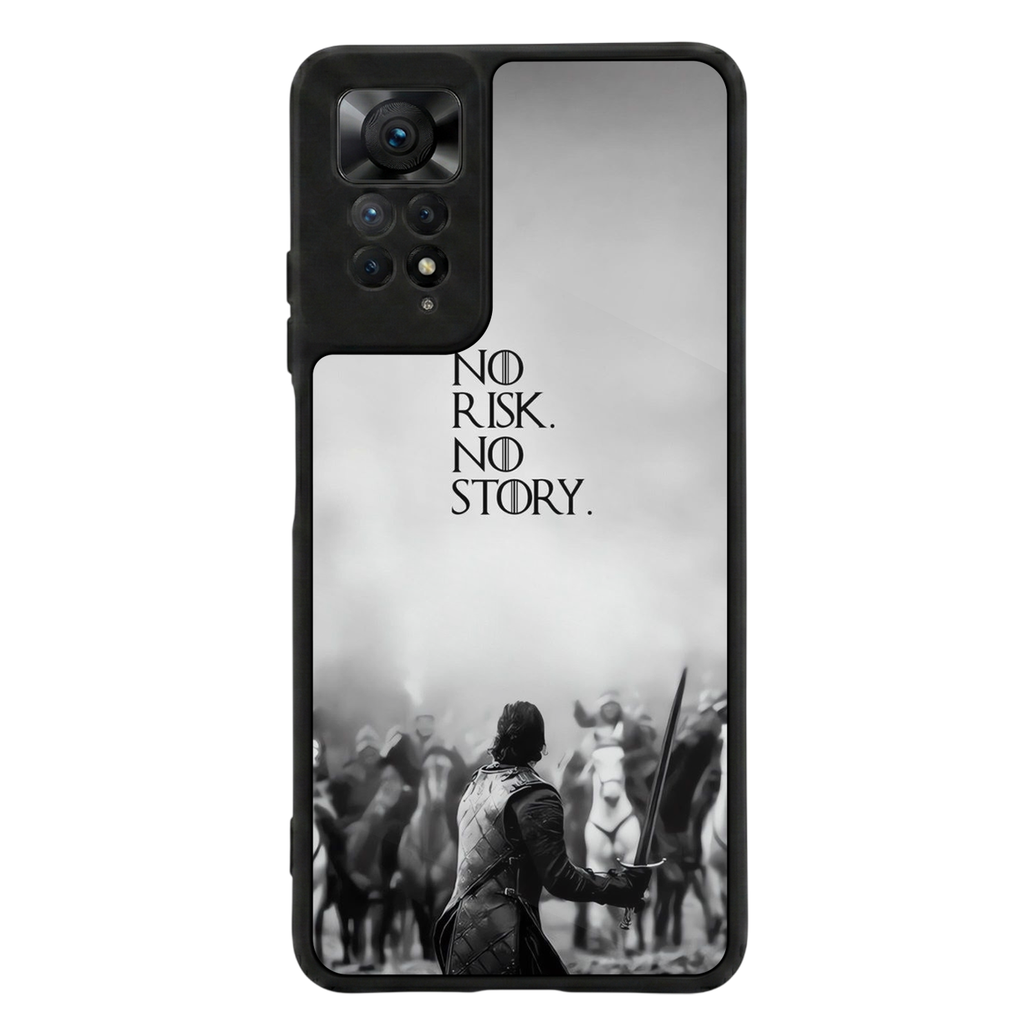 Xiaomi Redmi Note 12 Pro Uyumlu GameOfThrones Tasarımlı Glossy Premium Kılıf