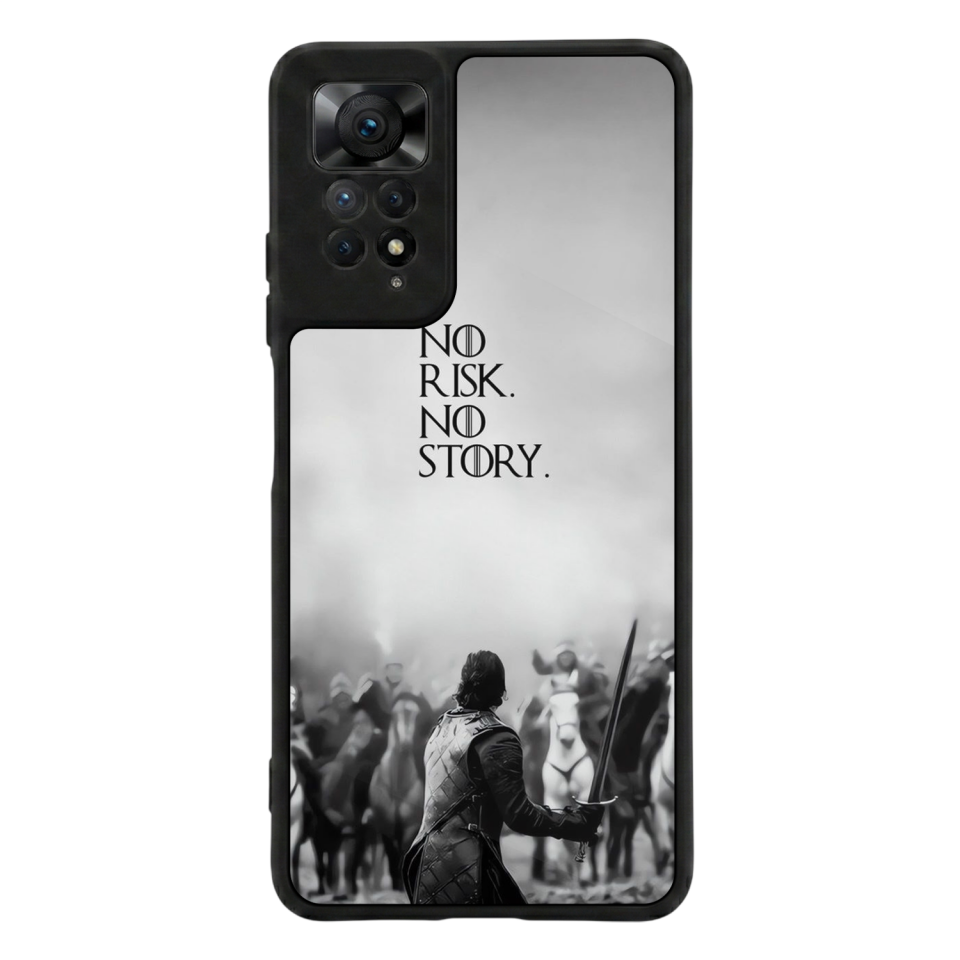 Xiaomi Redmi Note 12 Pro Uyumlu GameOfThrones Tasarımlı Glossy Premium Kılıf