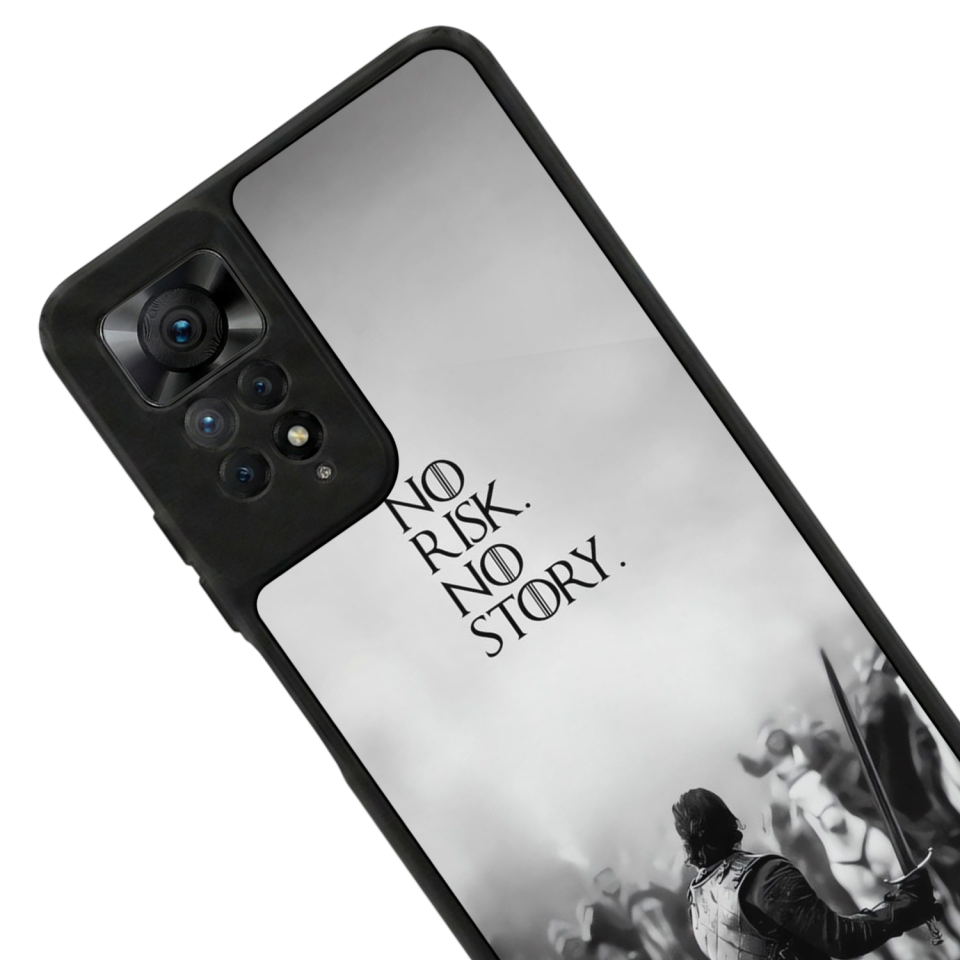 Xiaomi Redmi Note 12 Pro Uyumlu GameOfThrones Tasarımlı Glossy Premium Kılıf