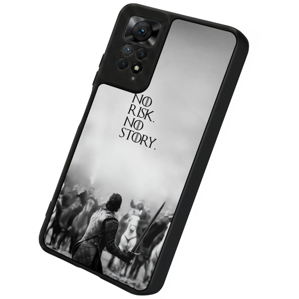 Xiaomi Redmi Note 12 Pro Uyumlu GameOfThrones Tasarımlı Glossy Premium Kılıf