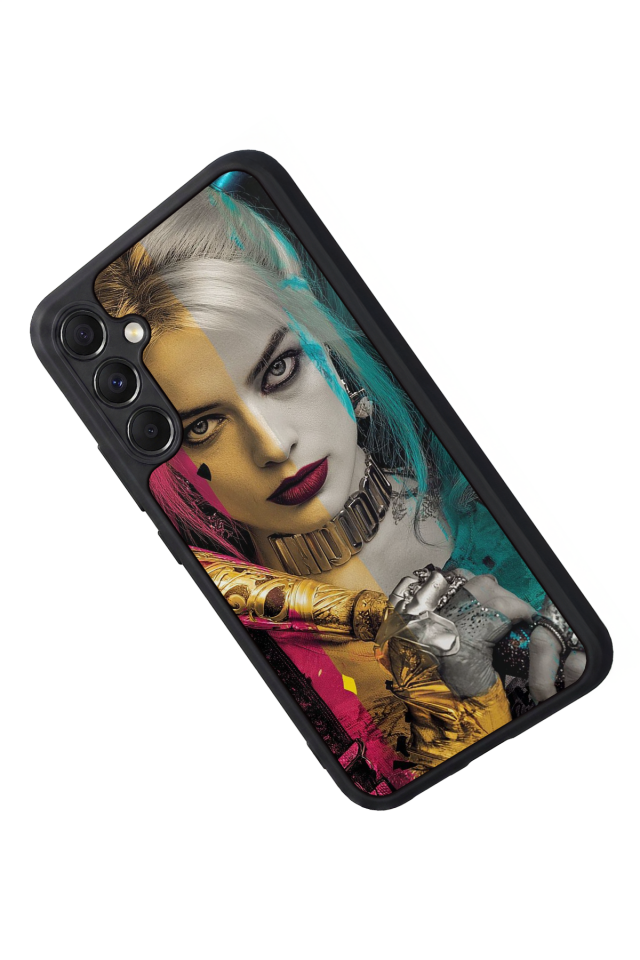 Samsung Galaxy M34 Uyumlu HarleyQueen Tasarımlı Glossy Premium Kılıf