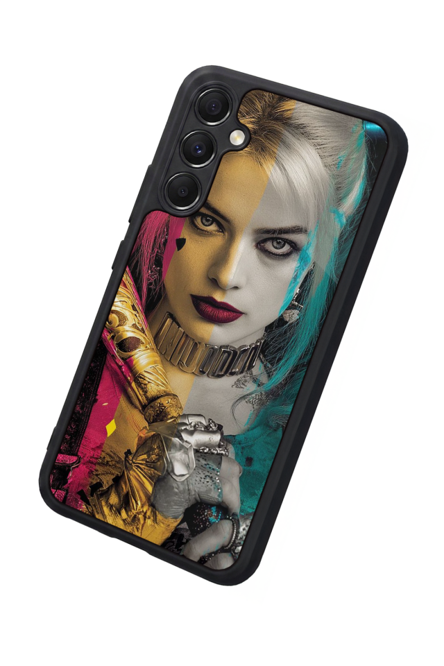 Samsung Galaxy M34 Uyumlu HarleyQueen Tasarımlı Glossy Premium Kılıf