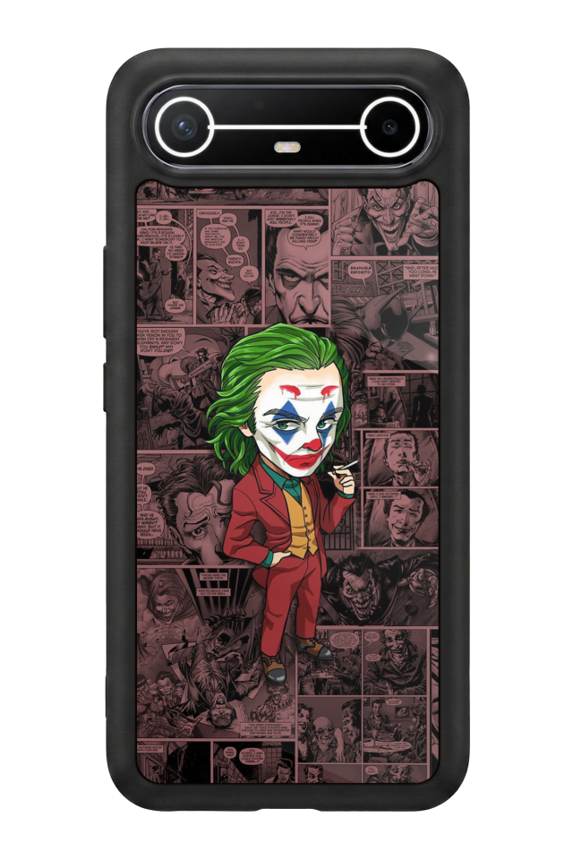 Tecno Spark Slim 5G Uyumlu Joker Tasarımlı Glossy Premium Kılıf