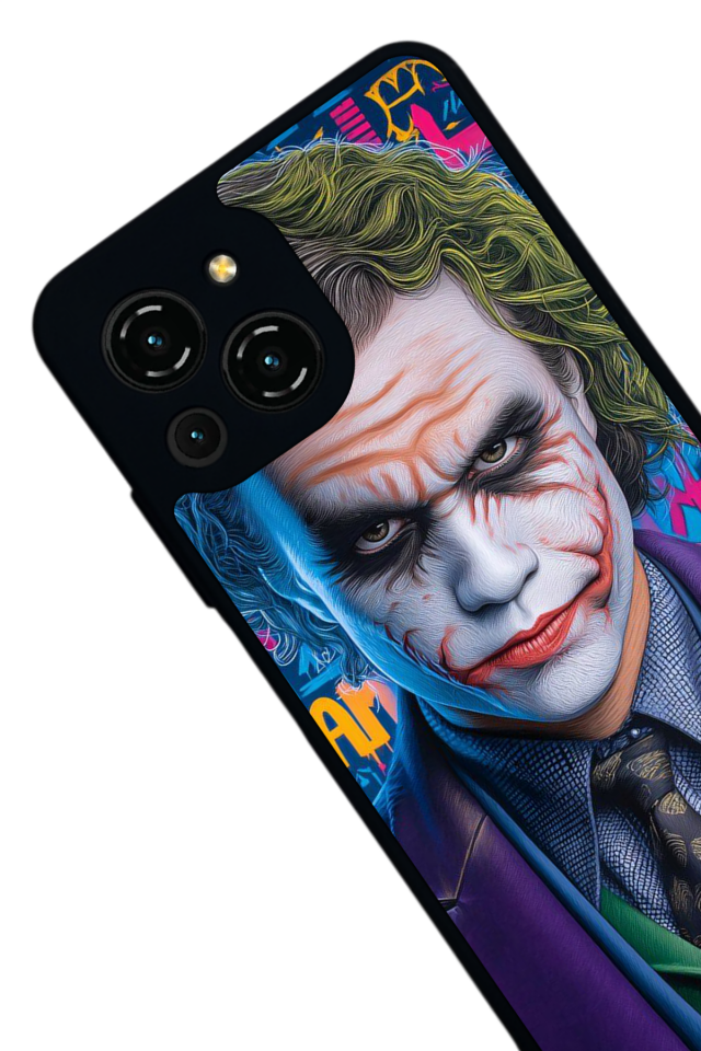 Reeder S23 Pro Max Uyumlu Joker Tasarımlı Glossy Premium Kılıf