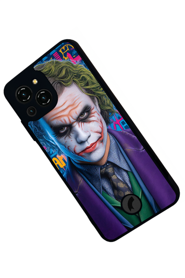Reeder S23 Pro Max Uyumlu Joker Tasarımlı Glossy Premium Kılıf