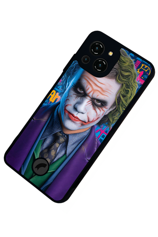 Reeder S23 Pro Max Uyumlu Joker Tasarımlı Glossy Premium Kılıf