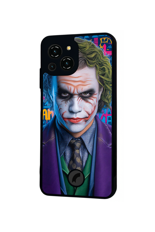 Reeder S23 Pro Max Uyumlu Joker Tasarımlı Glossy Premium Kılıf