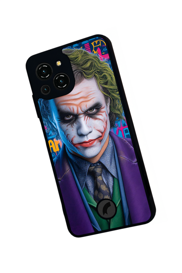 Reeder S23 Pro Max Uyumlu Joker Tasarımlı Glossy Premium Kılıf