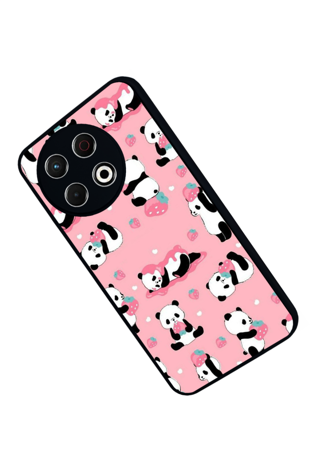 Tecno Spark 30 Pro Uyumlu Ayı Tasarımlı Glossy Premium Kılıf