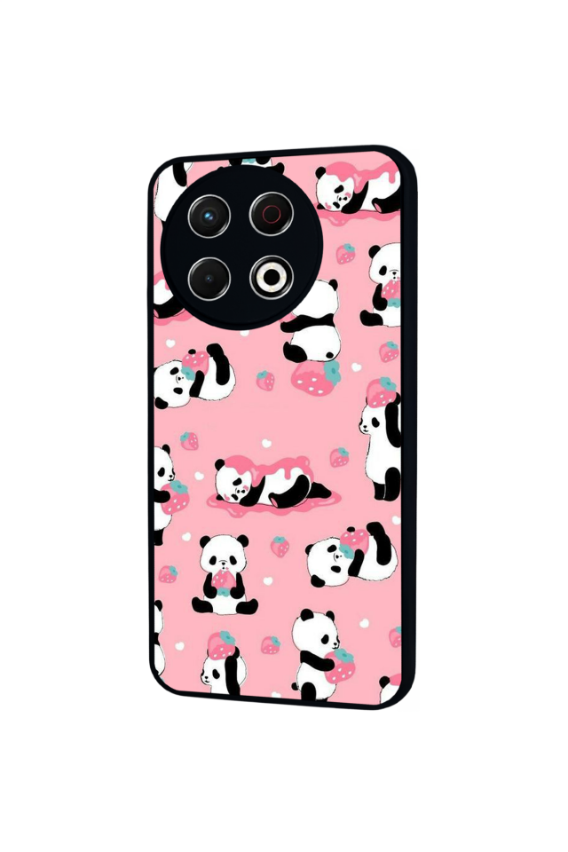 Tecno Spark 30 Pro Uyumlu Ayı Tasarımlı Glossy Premium Kılıf