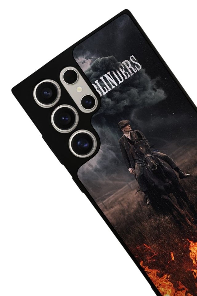 Samsung Galaxy S23 Ultra Uyumlu Peaky Blinders Tasarımlı Glossy Premium Kılıf