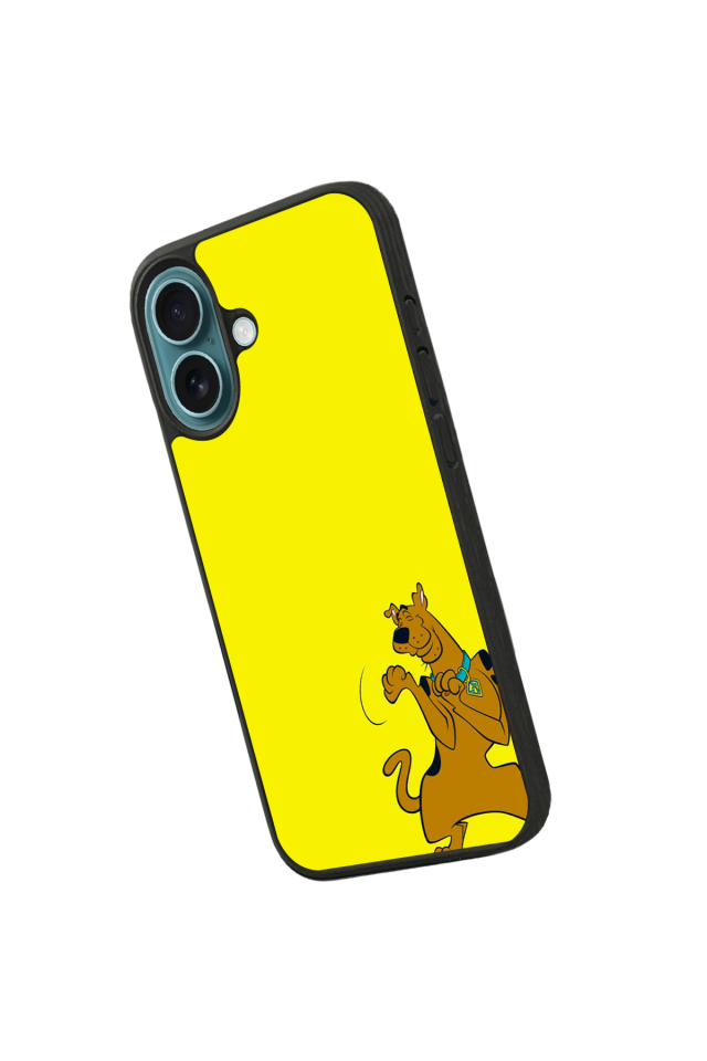 iPhone 16 Plus Uyumlu Scooby Doo Tasarımlı Glossy Premium Kılıf