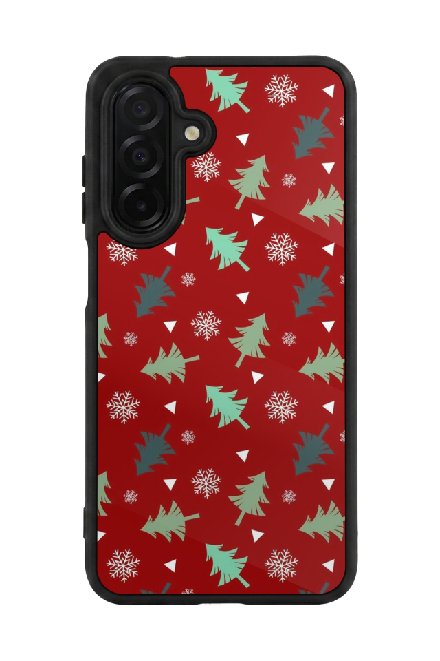 Samsung Galaxy A36 Uyumlu Yilbasi Christmas Tasarımlı Glossy Premium Kılıf