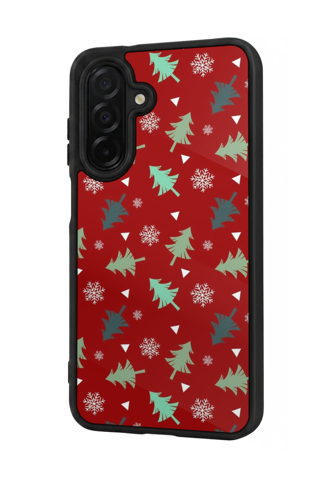 Samsung Galaxy A36 Uyumlu Yilbasi Christmas Tasarımlı Glossy Premium Kılıf