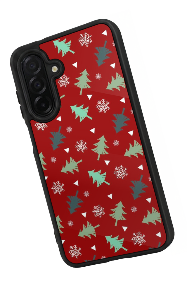 Samsung Galaxy A36 Uyumlu Yilbasi Christmas Tasarımlı Glossy Premium Kılıf