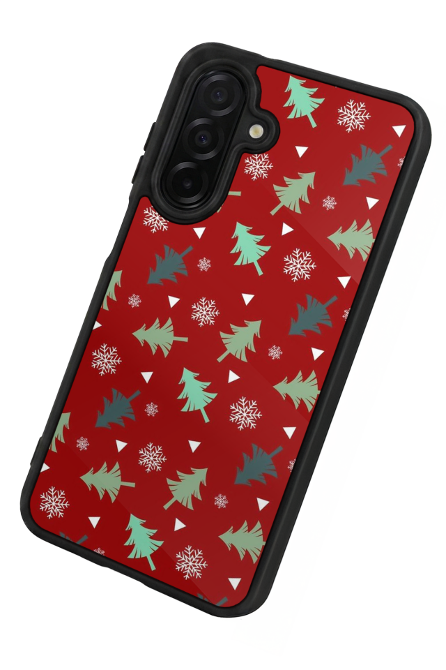 Samsung Galaxy A36 Uyumlu Yilbasi Christmas Tasarımlı Glossy Premium Kılıf