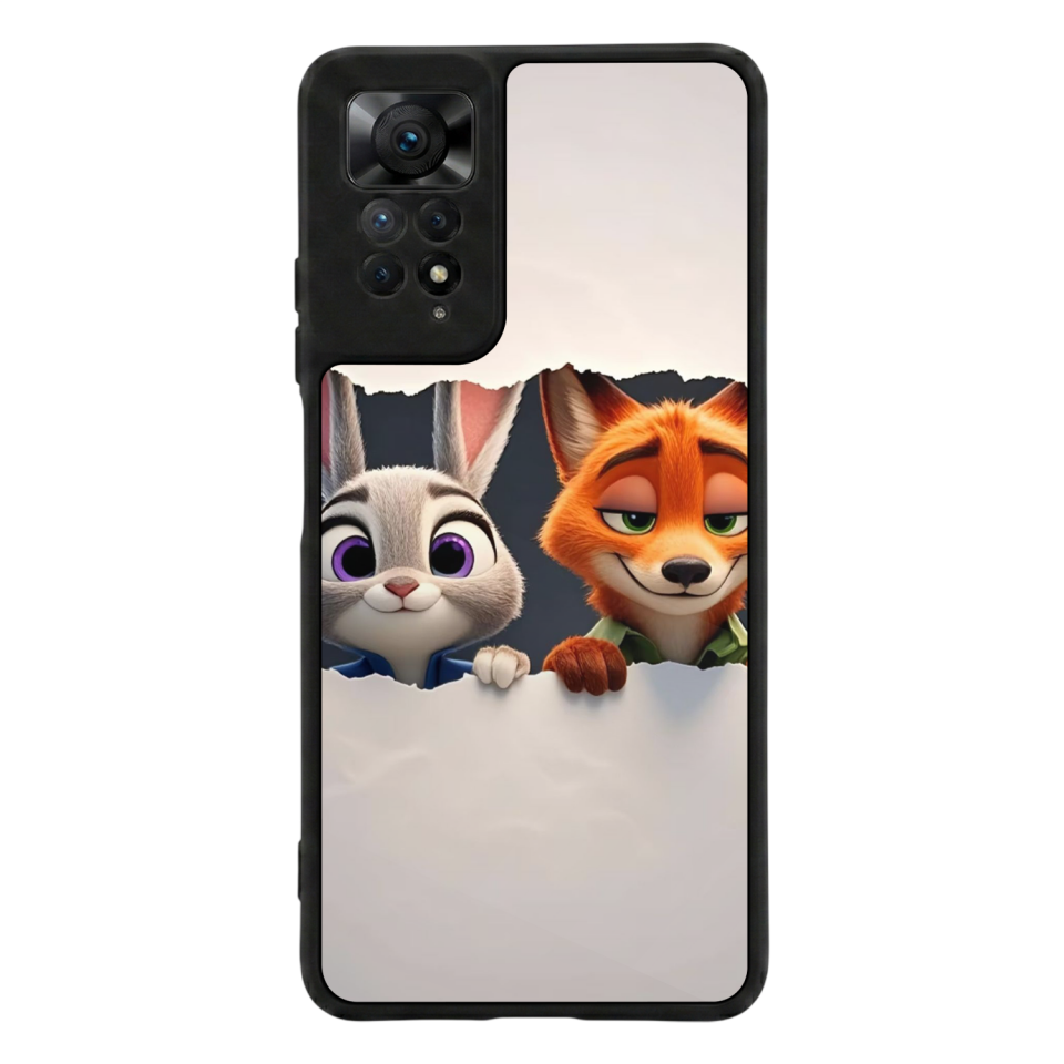 Xiaomi Redmi Note 11 Pro Uyumlu Zootropolis Tasarımlı Glossy Premium Kılıf
