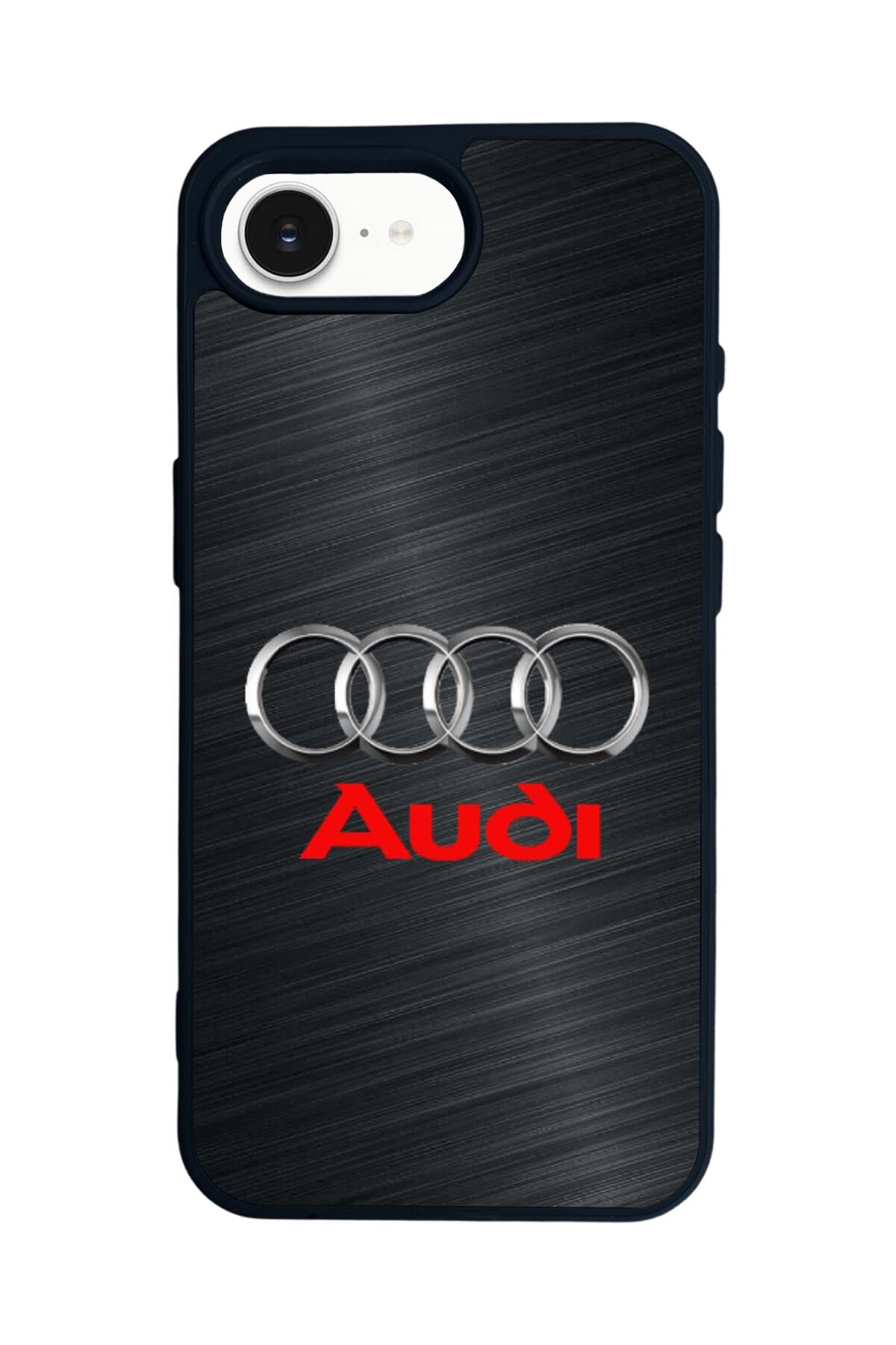iPhone 16E Uyumlu Audi Tasarımlı Glossy Premium Kılıf