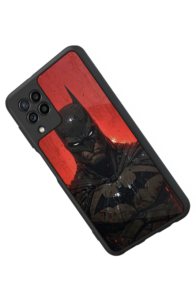 Samsung Galaxy M32 Uyumlu Batman Tasarımlı Glossy Premium Kılıf