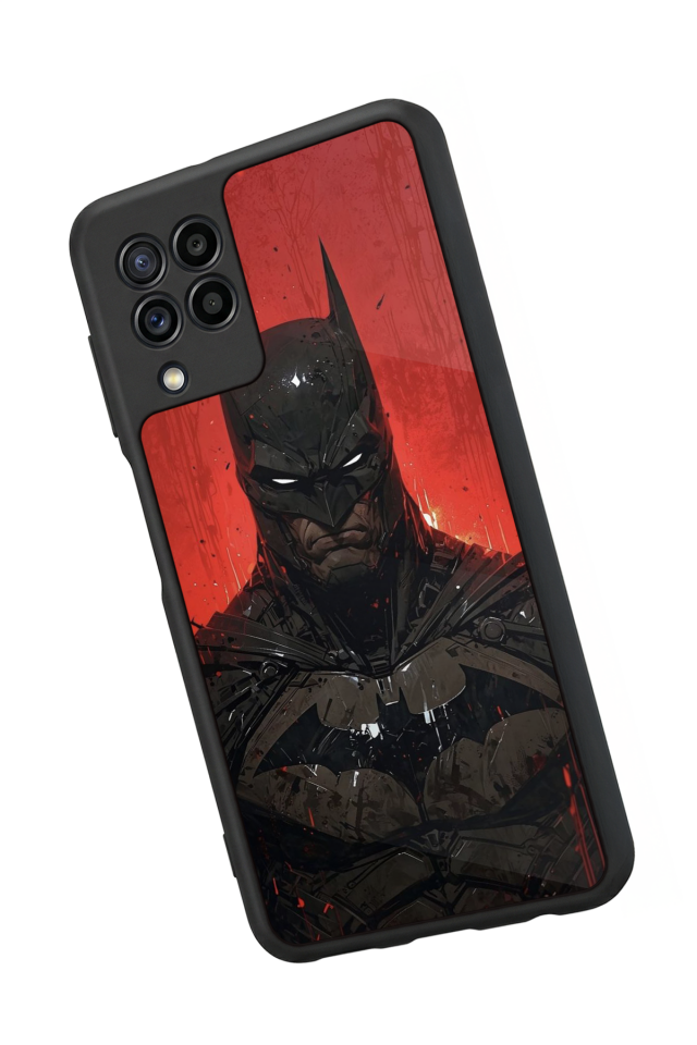 Samsung Galaxy M32 Uyumlu Batman Tasarımlı Glossy Premium Kılıf