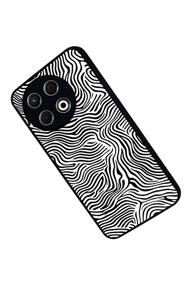 Tecno Spark 30 Pro Uyumlu Çizgi Sanatı Tasarımlı Glossy Premium Kılıf