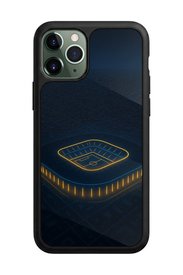 iPhone 11 Pro Max Uyumlu Fenerbahce Tasarımlı Glossy Premium Kılıf