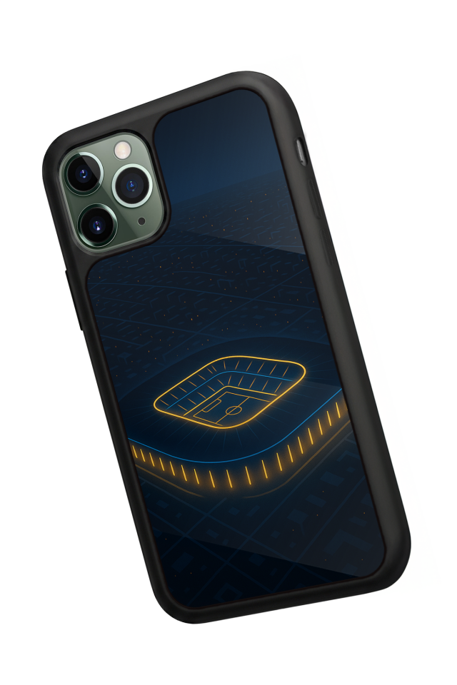 iPhone 11 Pro Max Uyumlu Fenerbahce Tasarımlı Glossy Premium Kılıf