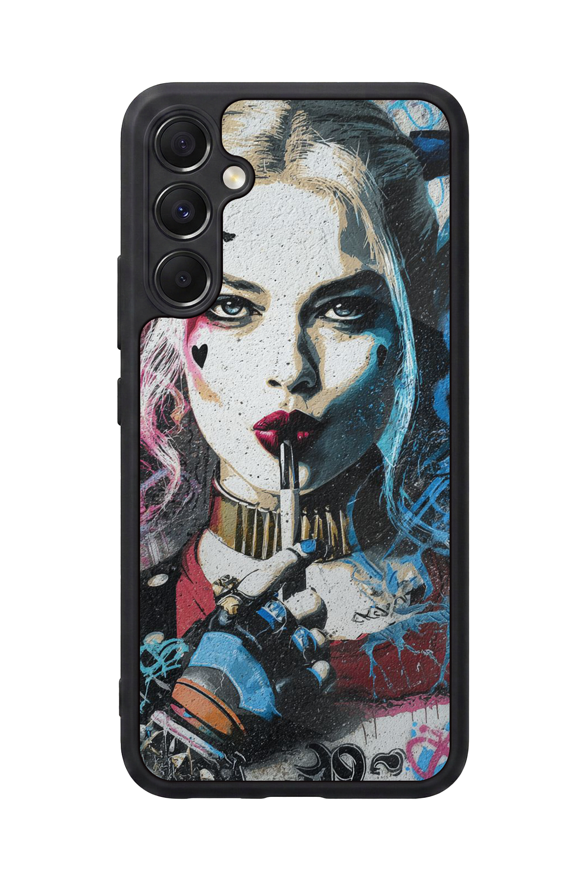 Samsung Galaxy M34 Uyumlu HarleyQueen Tasarımlı Glossy Premium Kılıf