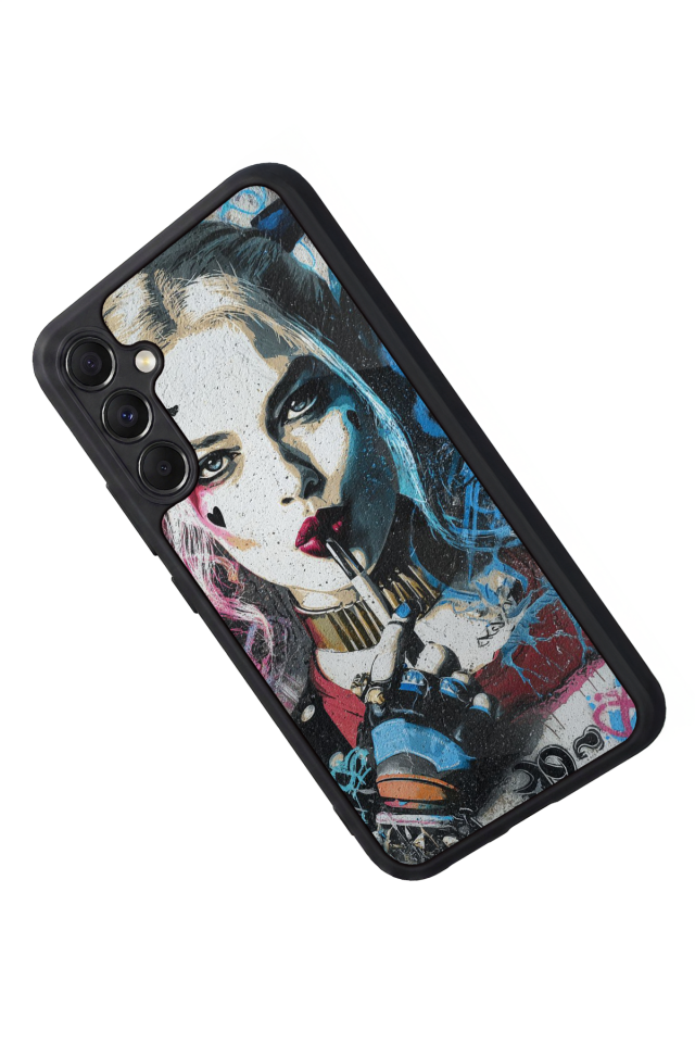Samsung Galaxy M34 Uyumlu HarleyQueen Tasarımlı Glossy Premium Kılıf