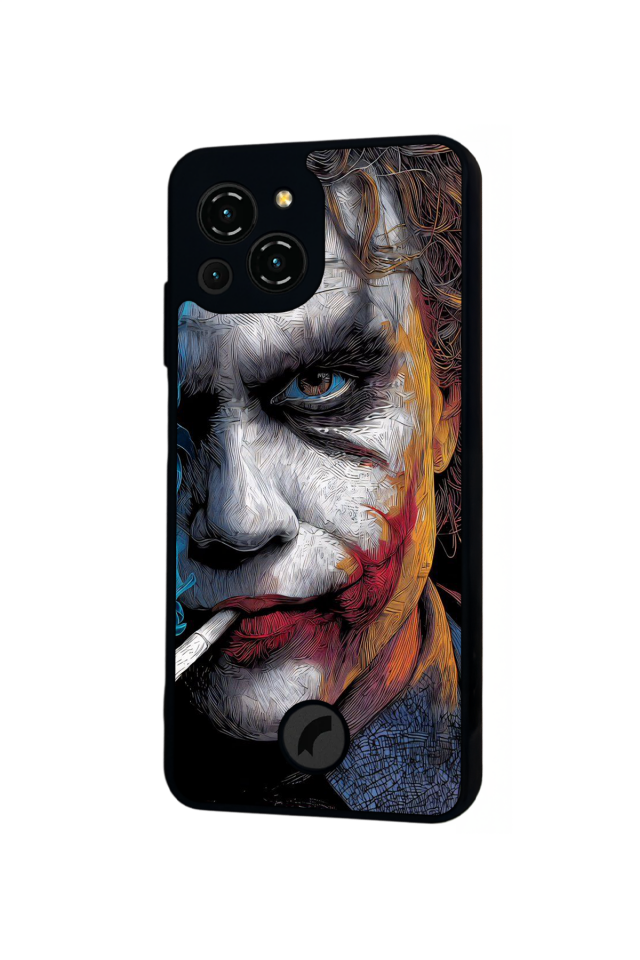 Reeder S23 Pro Max Uyumlu Joker Tasarımlı Glossy Premium Kılıf