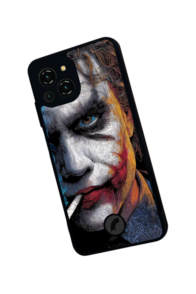 Reeder S23 Pro Max Uyumlu Joker Tasarımlı Glossy Premium Kılıf
