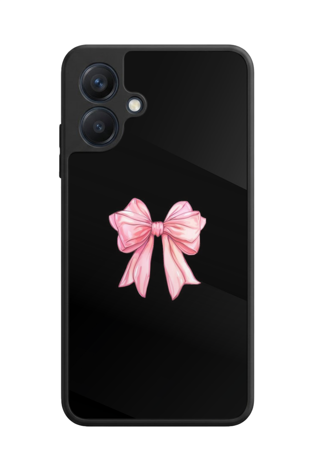 Samsung Galaxy A07 Uyumlu Kurdele Tasarımlı Glossy Premium Kılıf